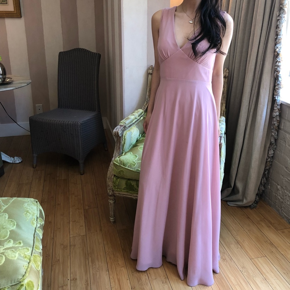 Bhldn pink / rose bridesmaid dress size XS